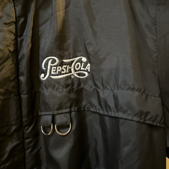 Vintage Pepsi- Cola Black Bomber Jacket - Picture 2 of 12